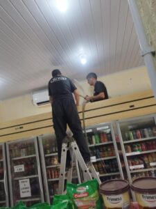 Fiquei muito feliz com atendimento e a educação do prestador.